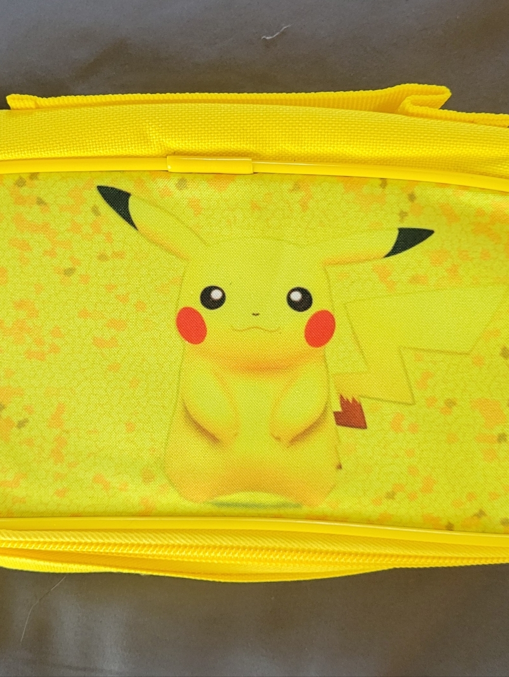 *NWOT* Kids Yellow Pikachu-Themed Zip Pouch